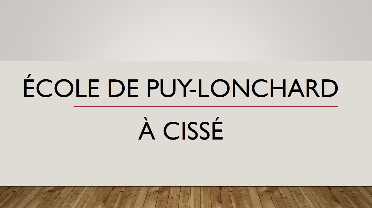 Diaporama Ecole Ciss