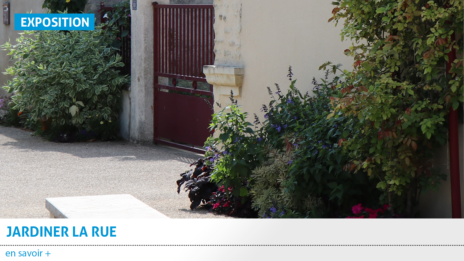 Expo Jardiner la rue