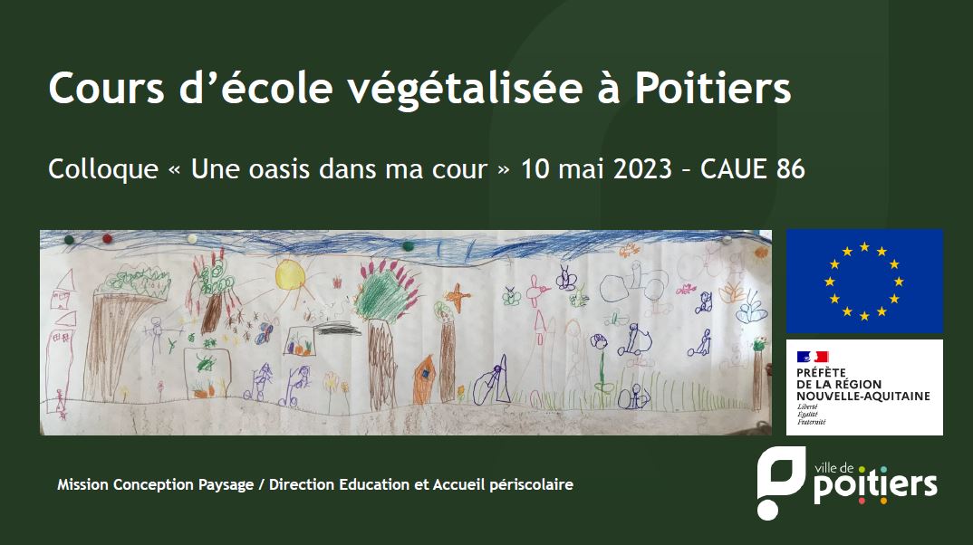 diaporama Ecole vgtalise Poitiers