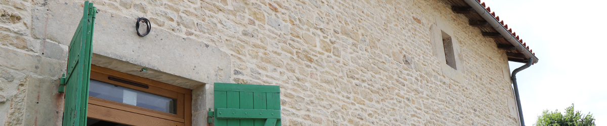 visite chantier habitat co matriaux Blanzay CAUE 86 Vienne