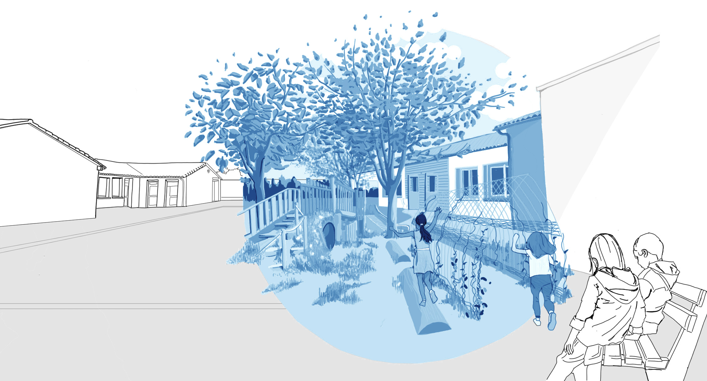 visuel oasis dans ma cour